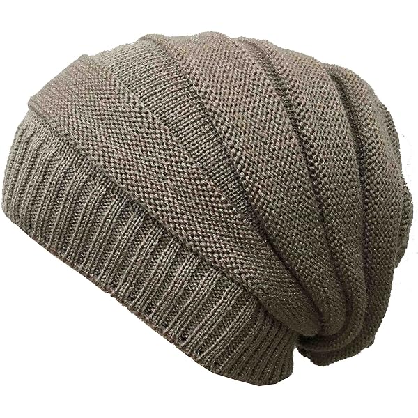 Buy Slouchy Cable Knit Beanie by Tough Headwear - Chunky, Long